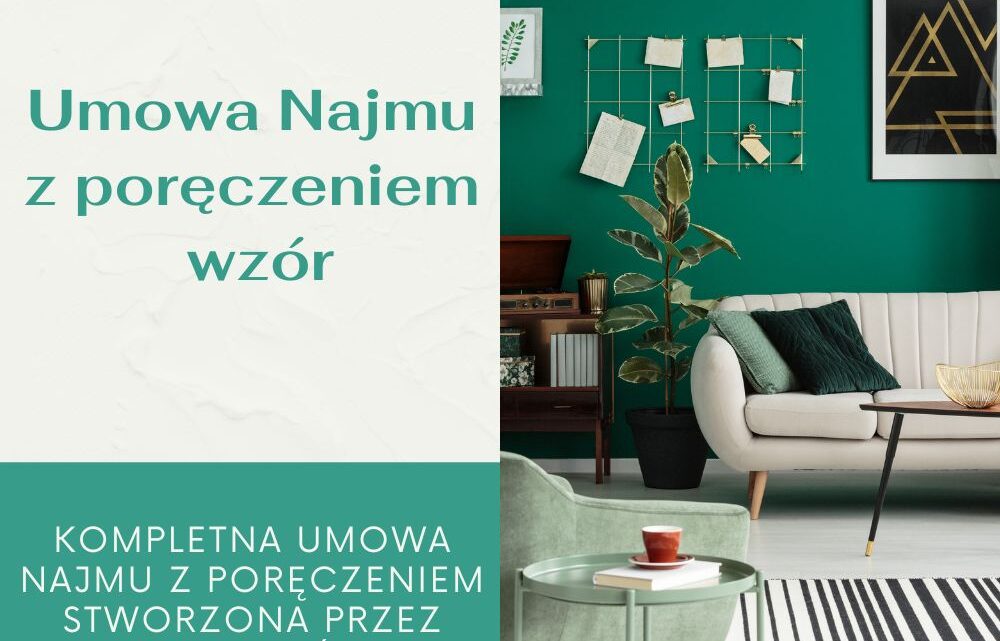 umowa najmu mieszkania z poręczeniem