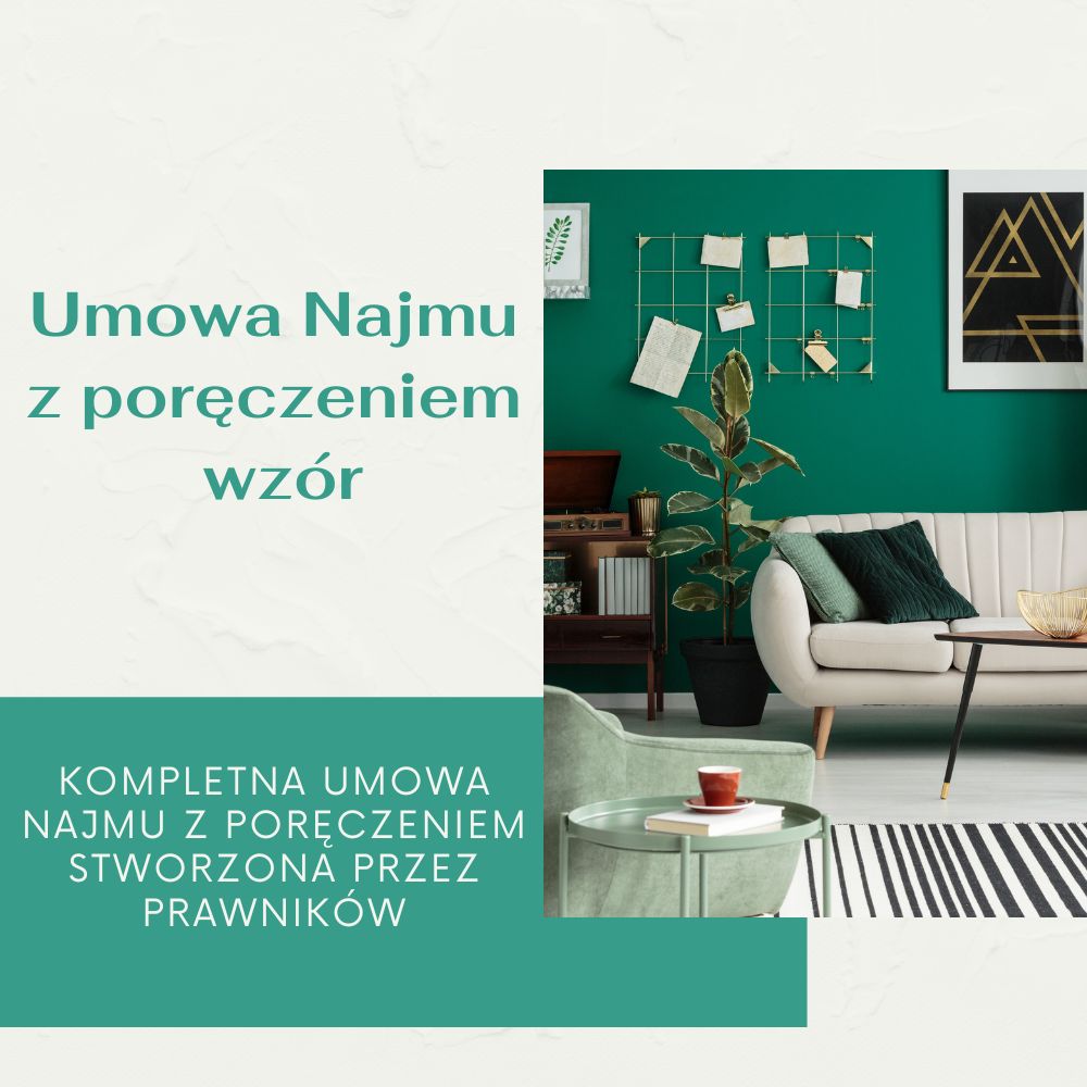 umowa najmu mieszkania z poręczeniem