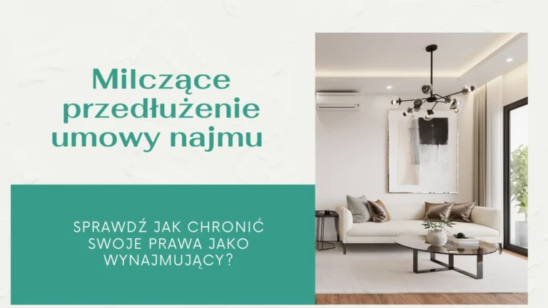 Milczące przedłużenie najmu