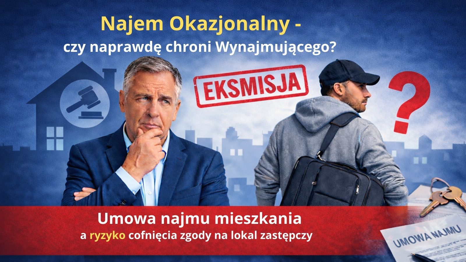 umowa najmu mieszkania najem okazjonalny eksmisja lokatora