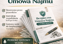 Bezpieczna umowa najmu wzór PDF – gotowy dokument stworzony przez prawników z instrukcją wypełnienia