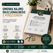 Umowa Najmu Okazjonalnego dla właściciela mieszkania z poręczeniem