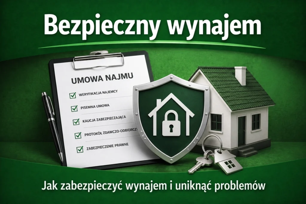 Bezpieczny wynajem mieszkania – zabezpieczenie właściciela i ochrona przed problemami z najemcą