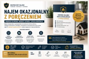 Dlaczego warto stosować najem okazjonalny z poręczeniem przy wynajmie mieszkania